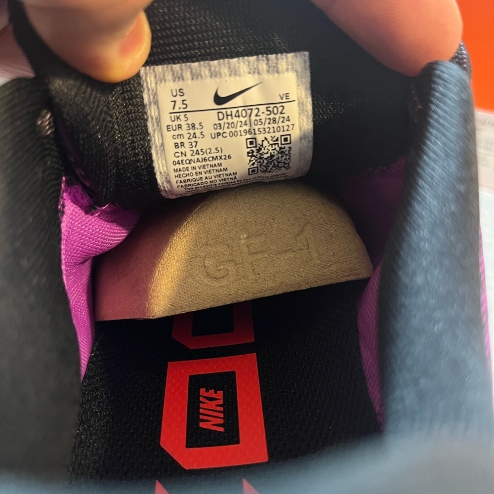 Nike Air Zoom Pegasus 39 Purple Fuchsia Running Women's Shoe Size 7.5 DH4072-502 - Picture 10 of 12